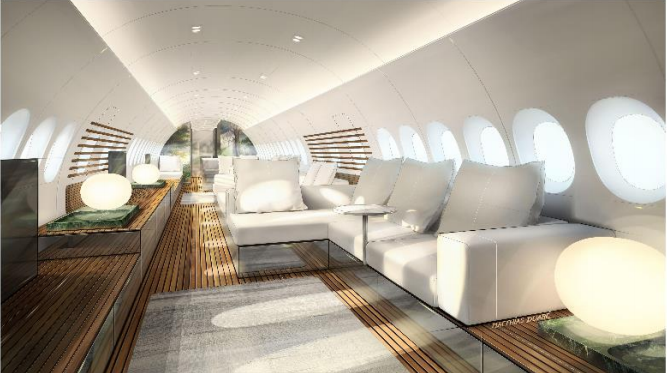 Lounge-Style Cabin Design
